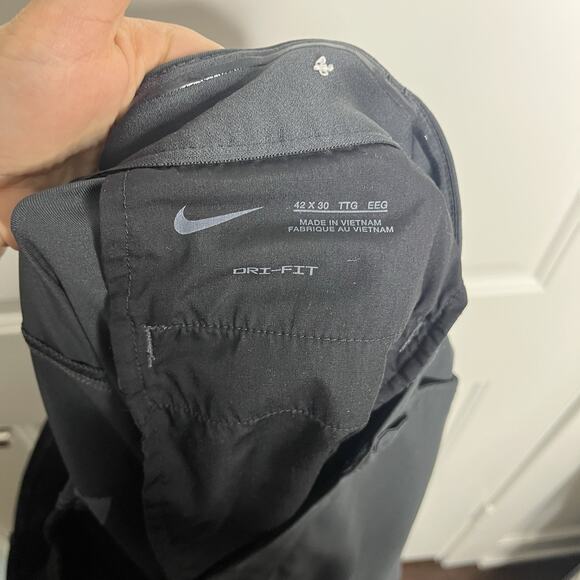 Nike Golf Pants Mens Blue Dri Fit Victory Performance Stretch Hemmed 24" Inseam - Picture 6 of 8